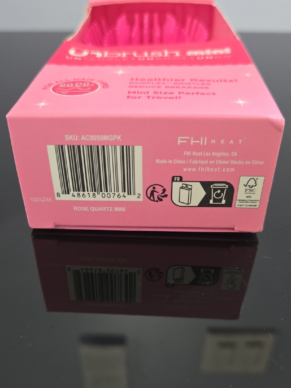 UNbrush Mini Glitter Detangling Hair Brush - Picture 7 of 7